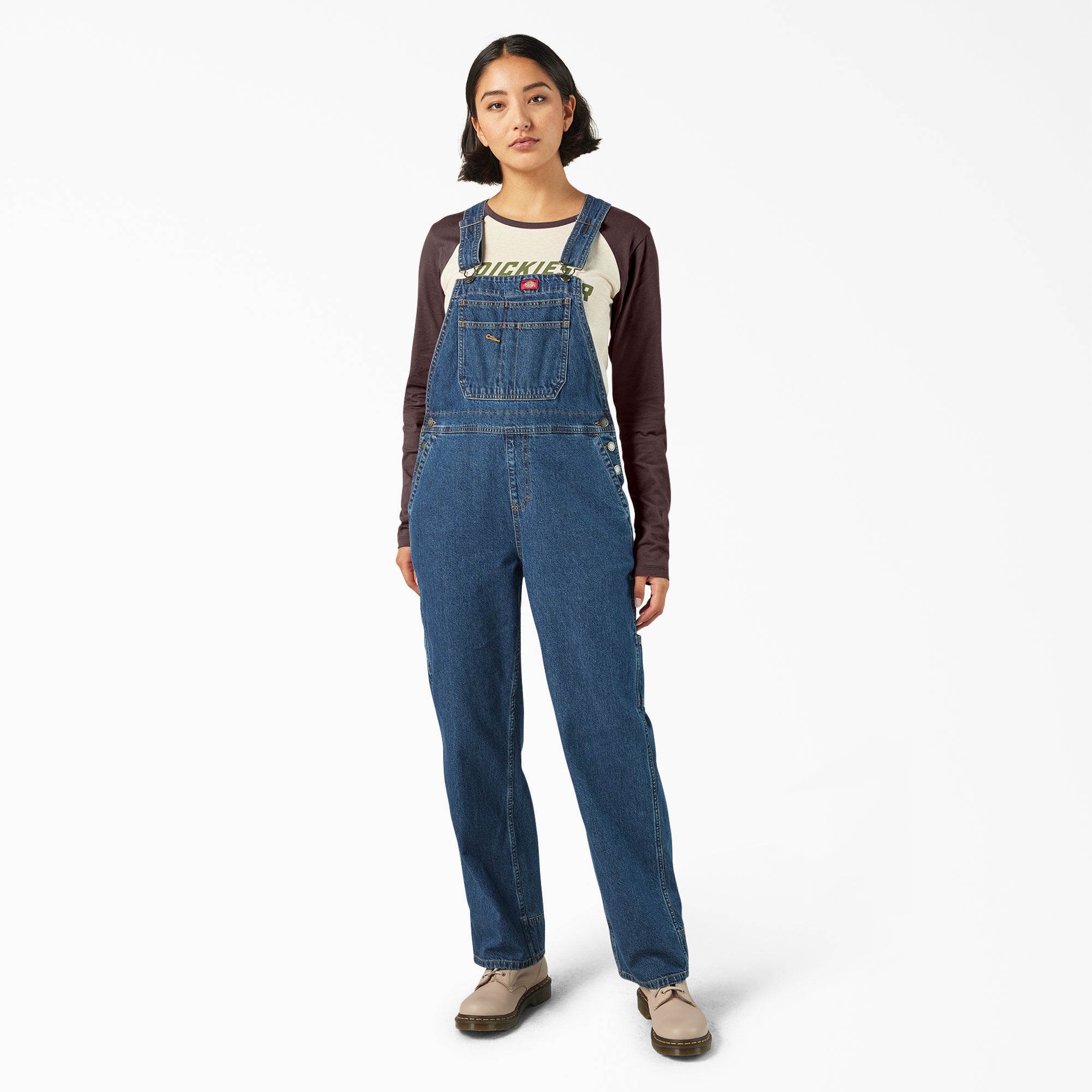 Women's Relaxed Fit Bib Overalls