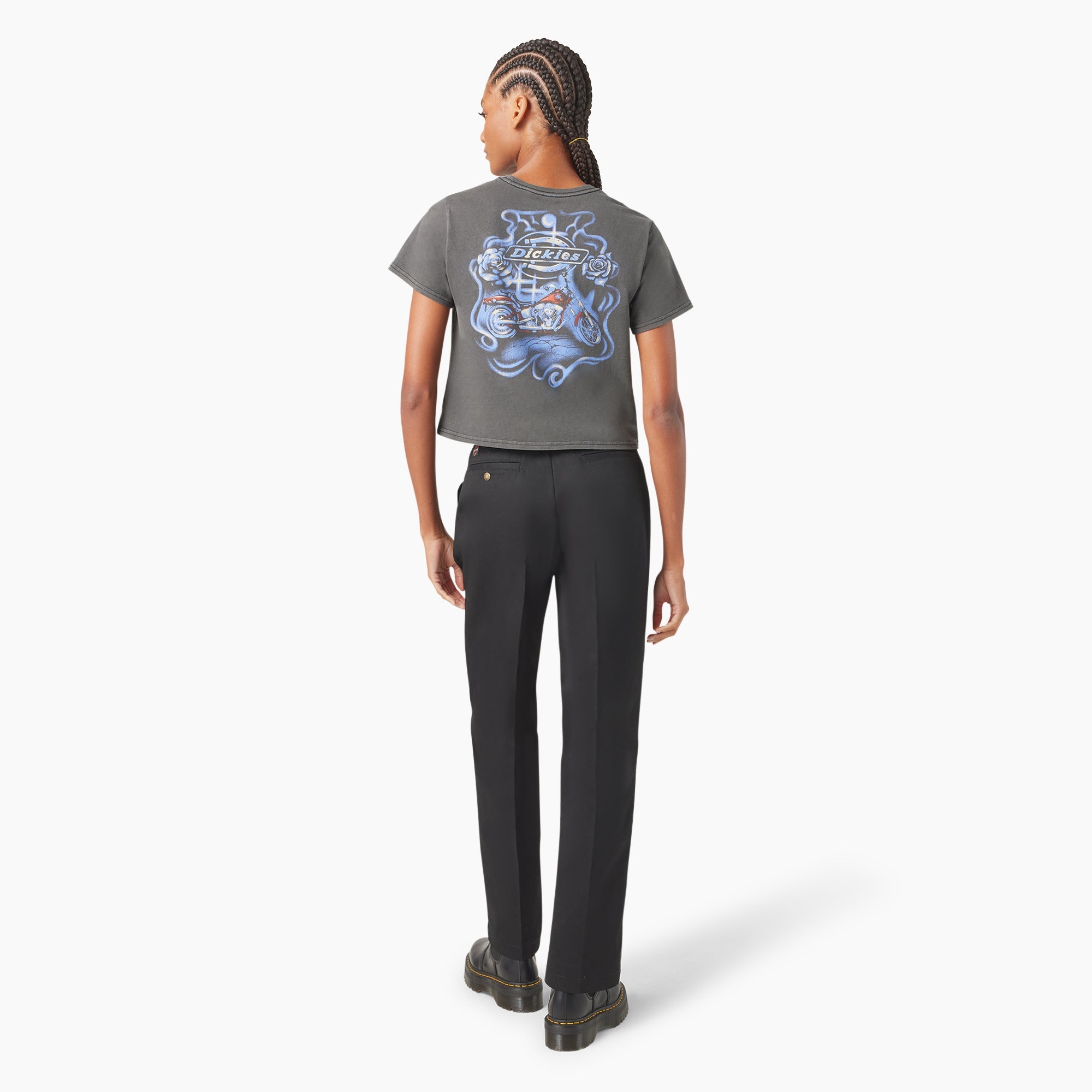 Dickies x Harley-Davidson Women's Vintage Softail Cropped T-Shirt