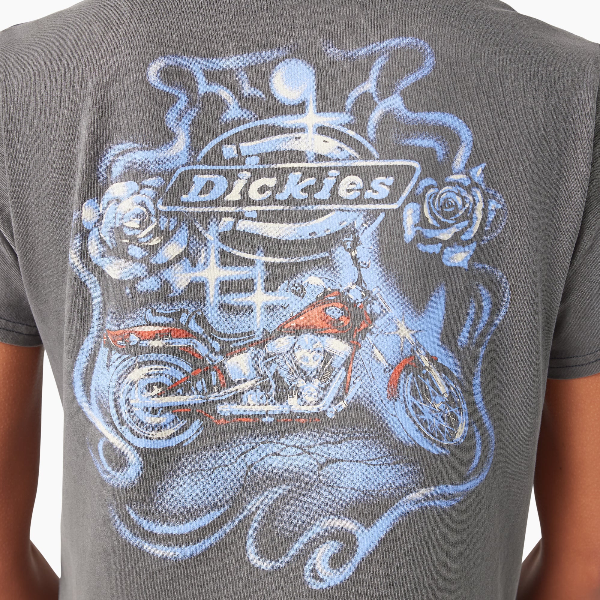 Dickies x Harley-Davidson Women's Vintage Softail Cropped T-Shirt