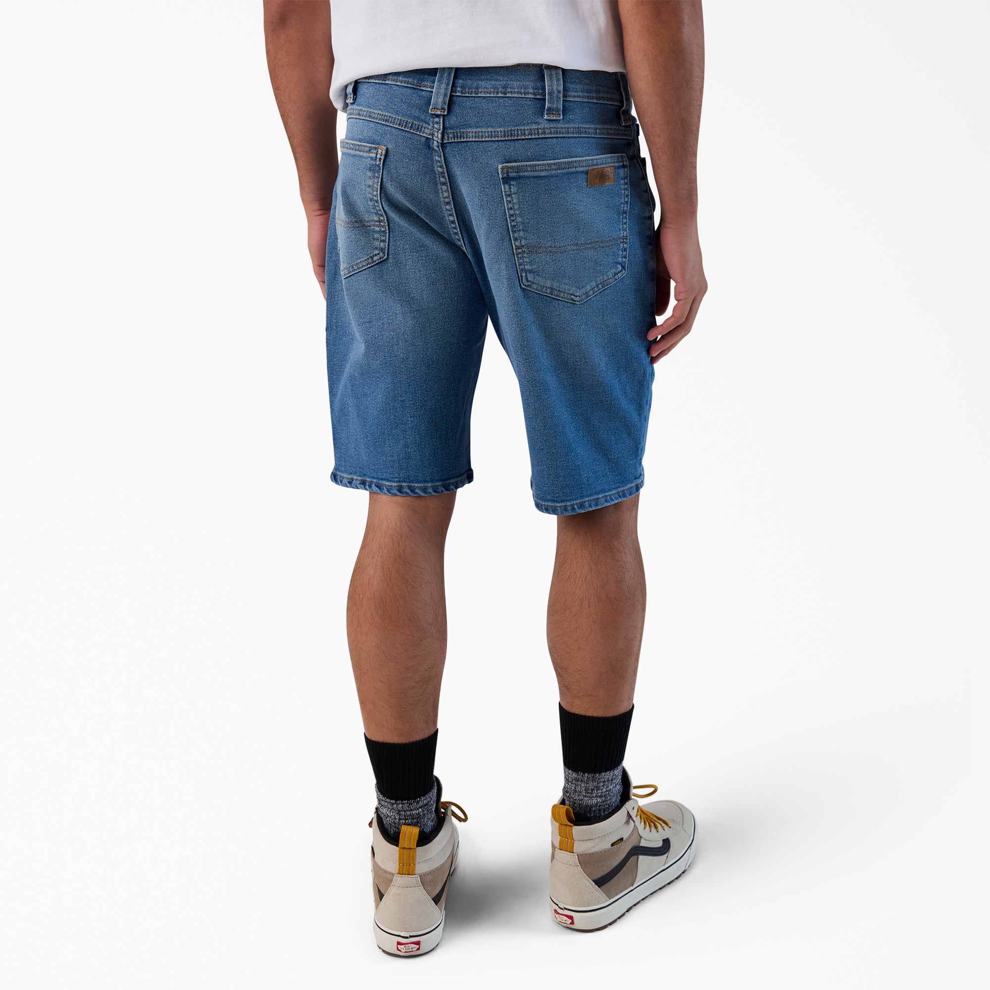 FLEX 5-Pocket Denim Shorts, 11"
