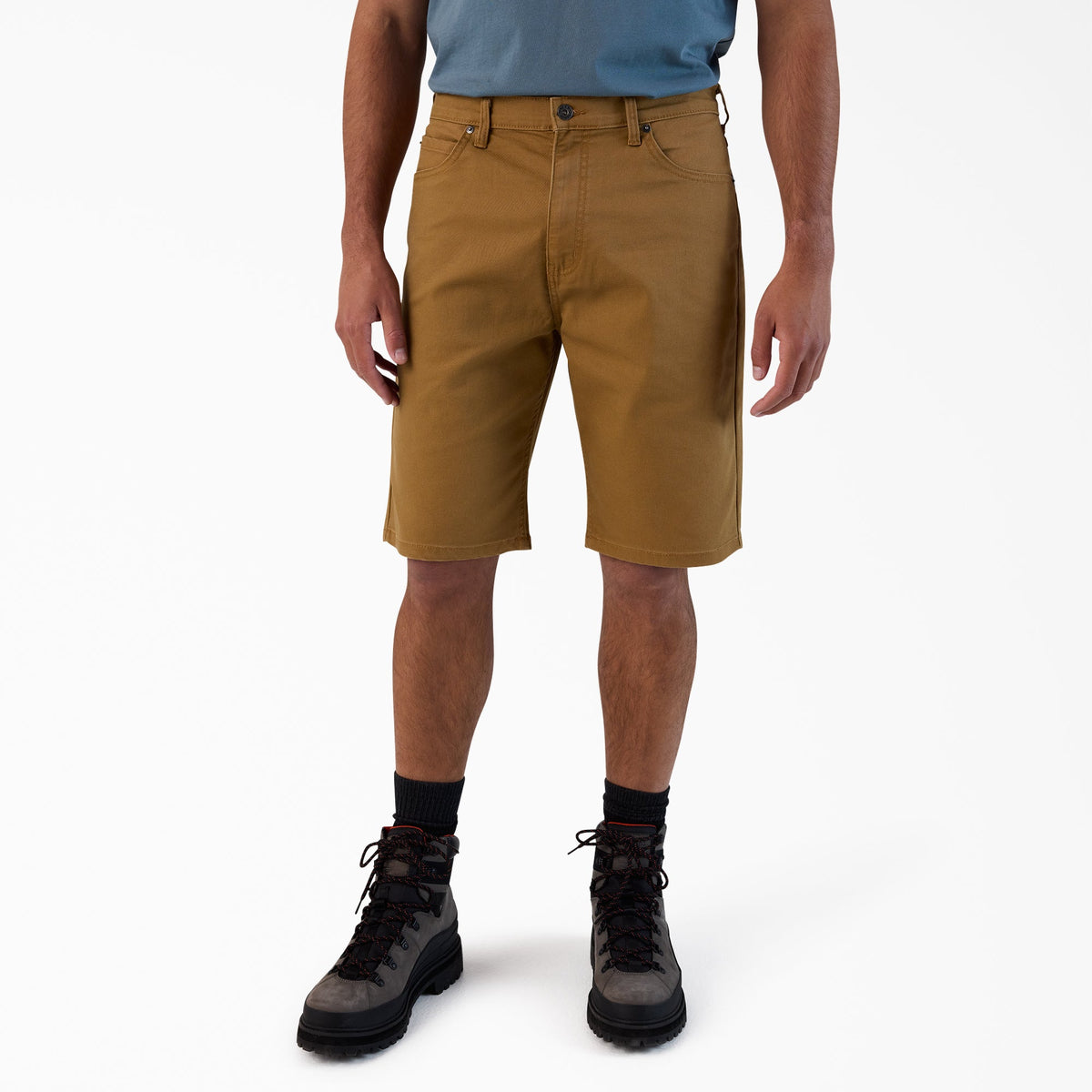 FLEX 5-Pocket Duck Canvas Shorts, 11"