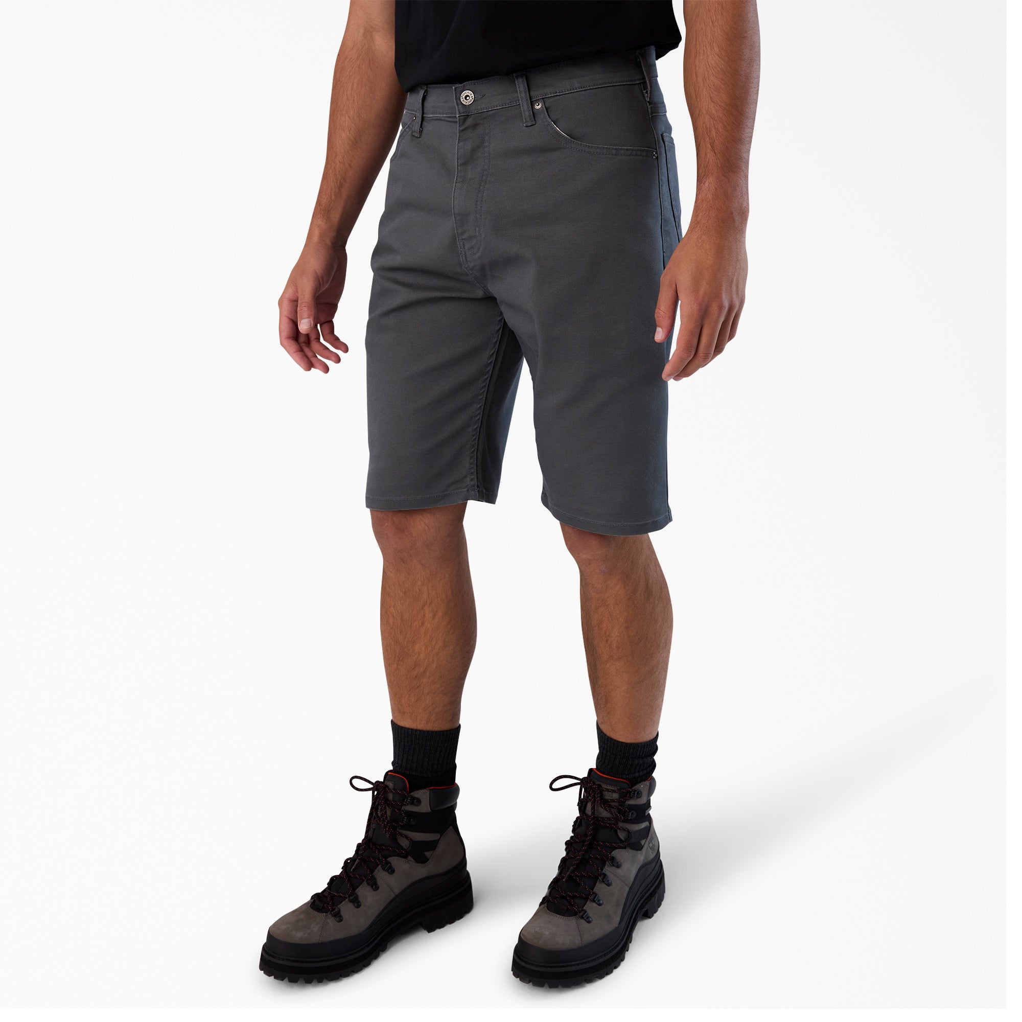 FLEX 5-Pocket Duck Canvas Shorts, 11"