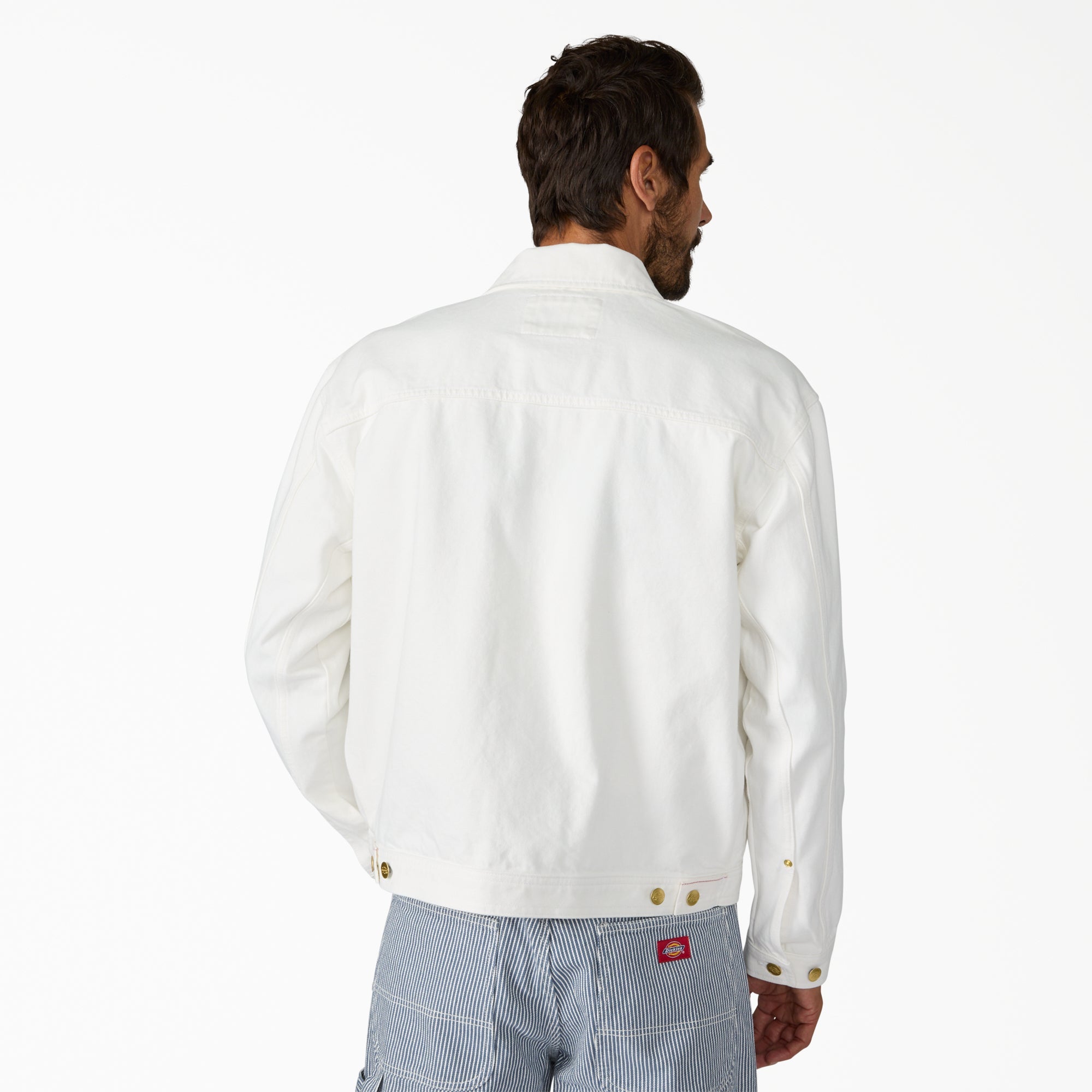 Selvedge Pleated Denim Jacket