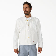 Selvedge Pleated Denim Jacket