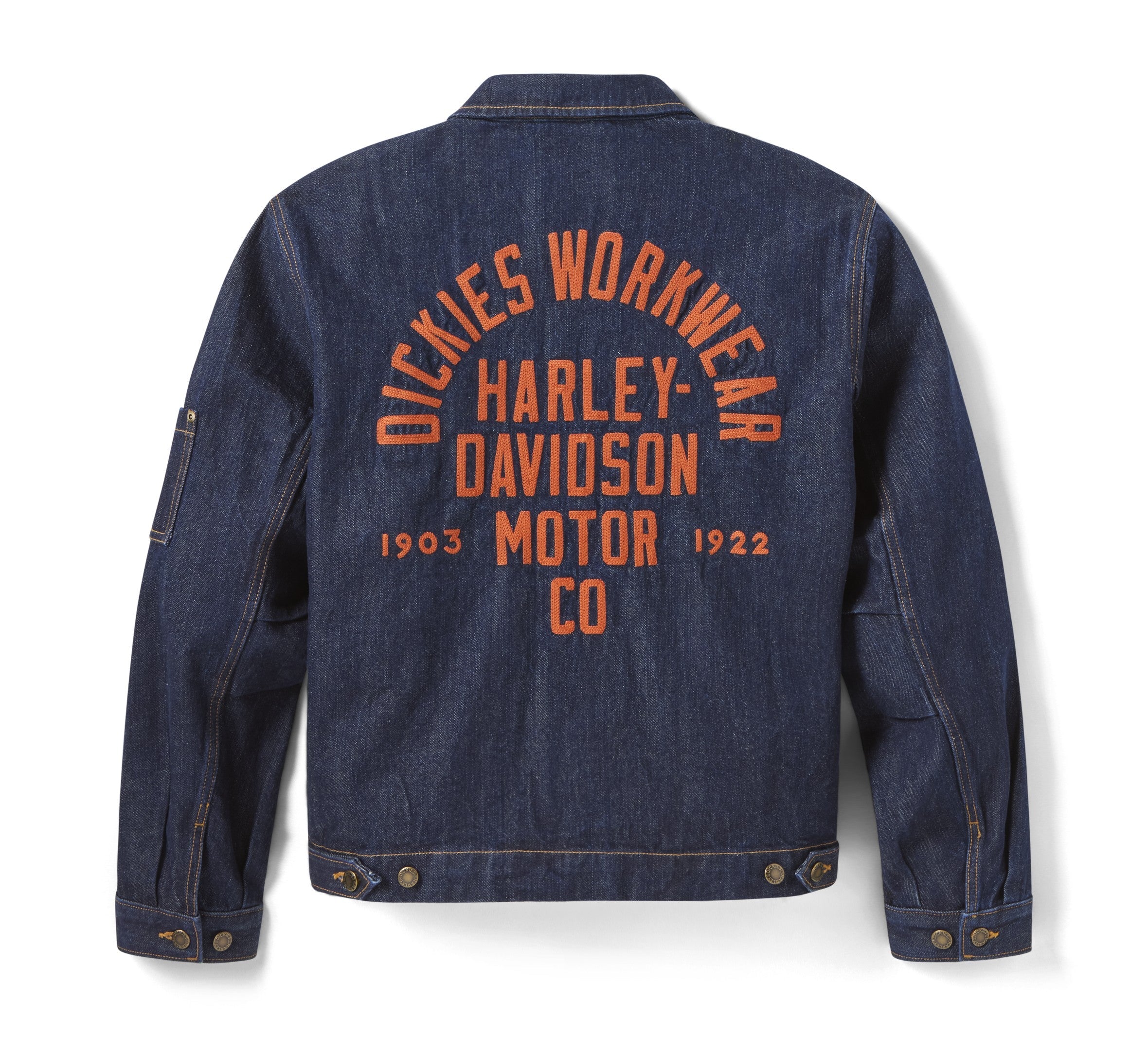 Dickies x Harley-Davidson® Boxy Fit Embroidered Denim Jacket