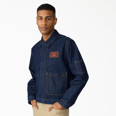Dickies x Harley-Davidson® Boxy Fit Embroidered Denim Jacket