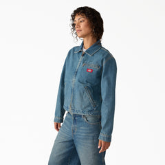 Women's Denim Painter Jacket