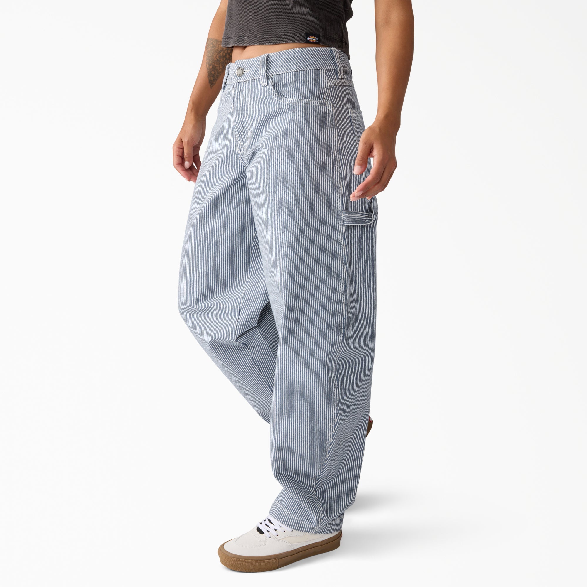 Women's Hickory Loose Straight Carpenter Pants