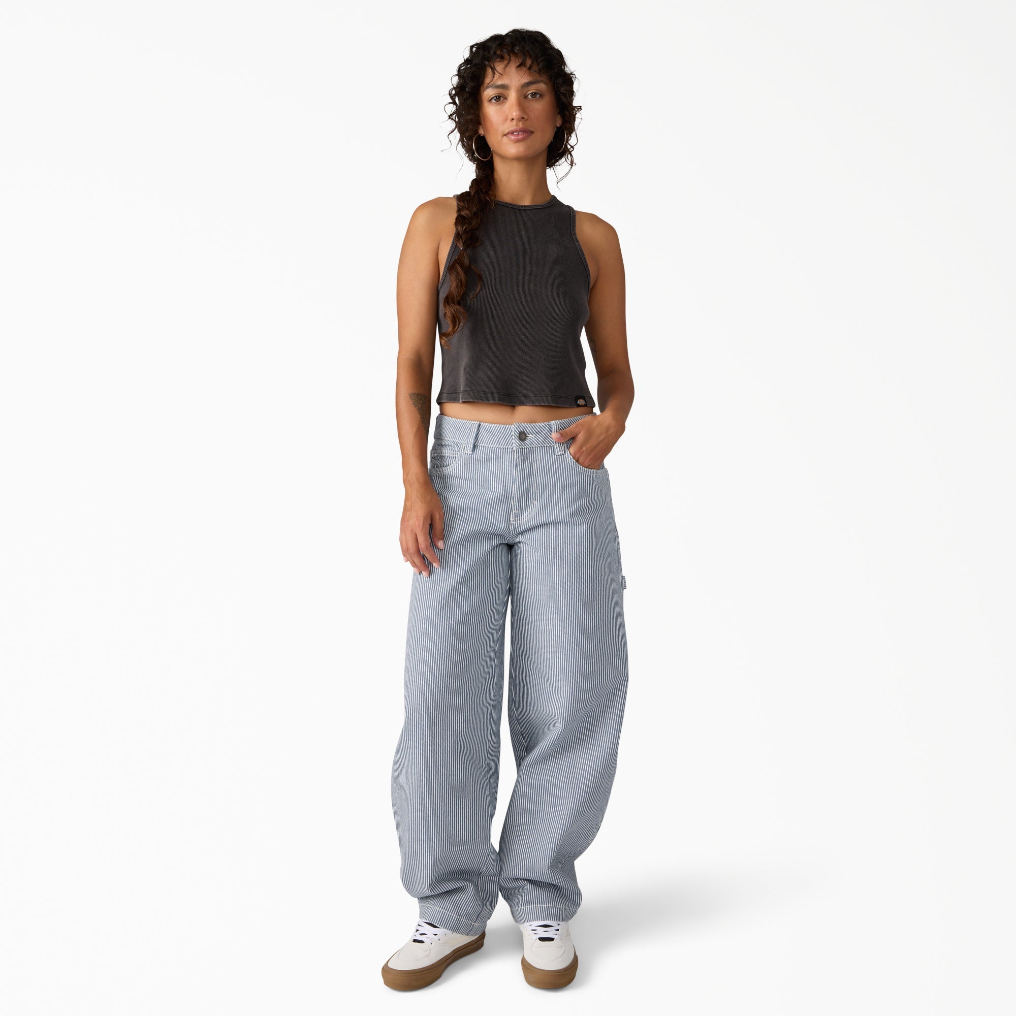 Women's Hickory Loose Straight Carpenter Pants