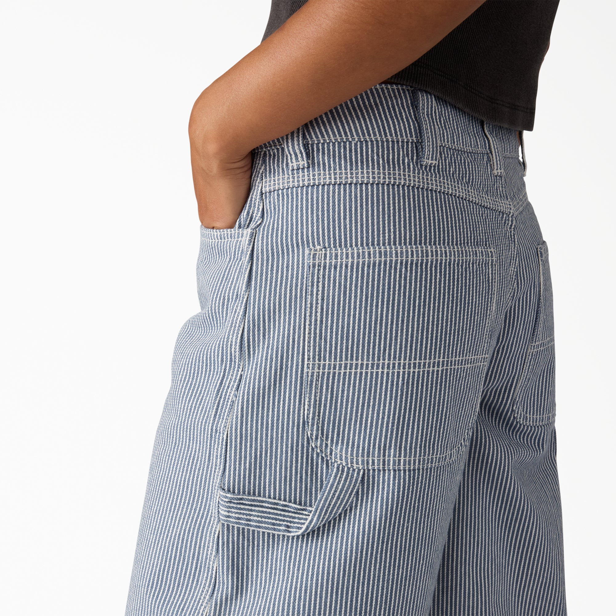 Women's Hickory Loose Straight Carpenter Pants