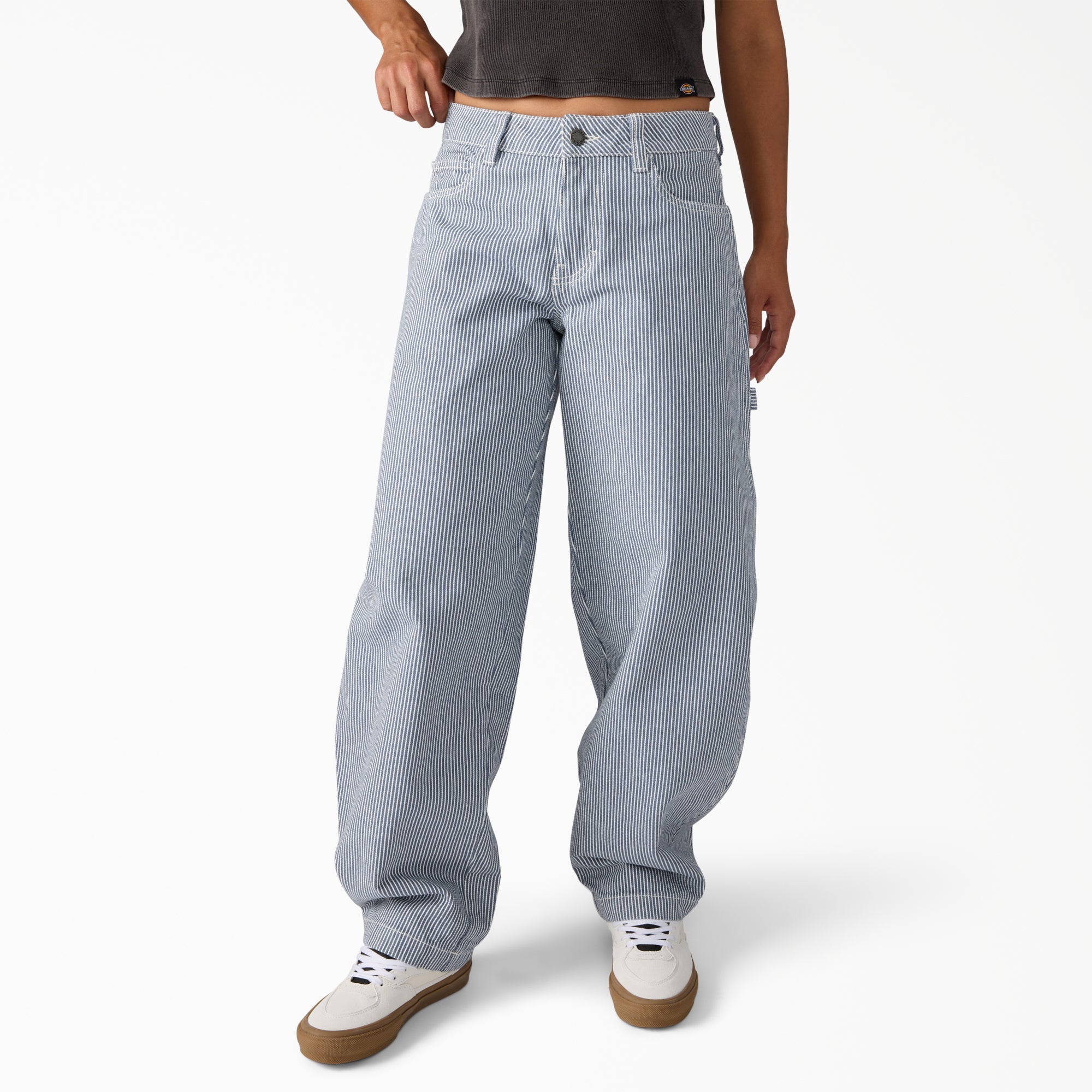 Women's Hickory Loose Straight Carpenter Pants