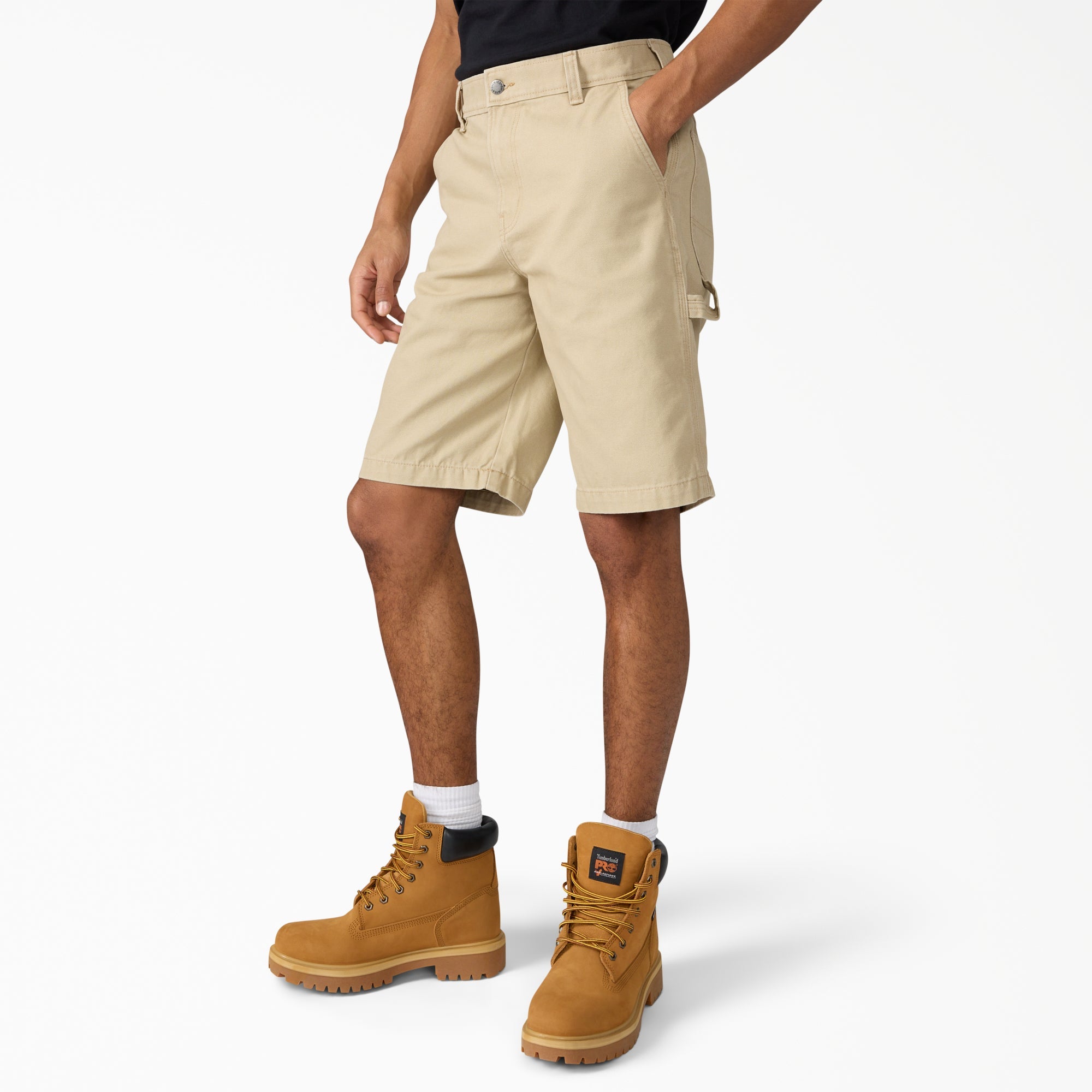 Canvas Carpenter Shorts, 11"