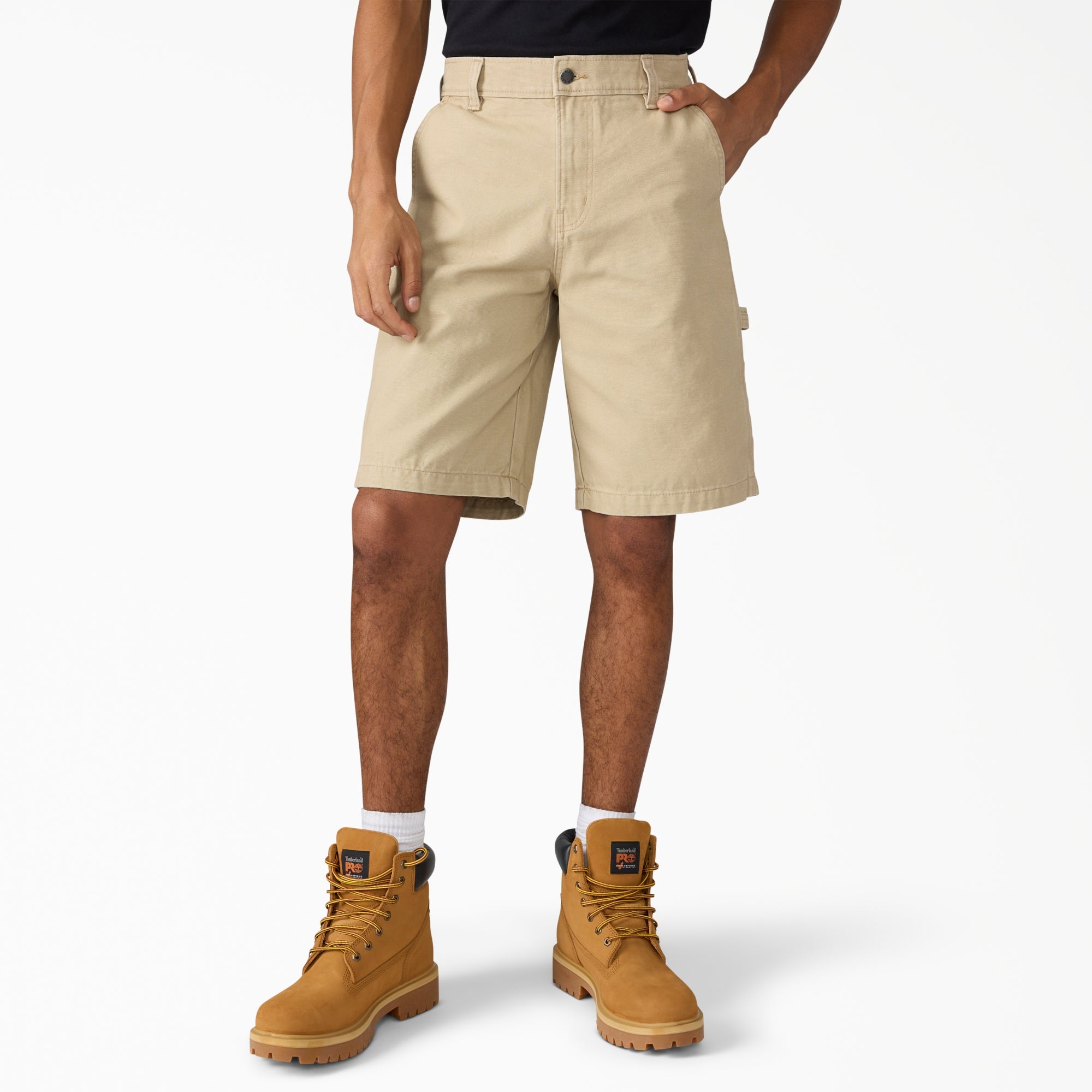 Canvas Carpenter Shorts, 11"