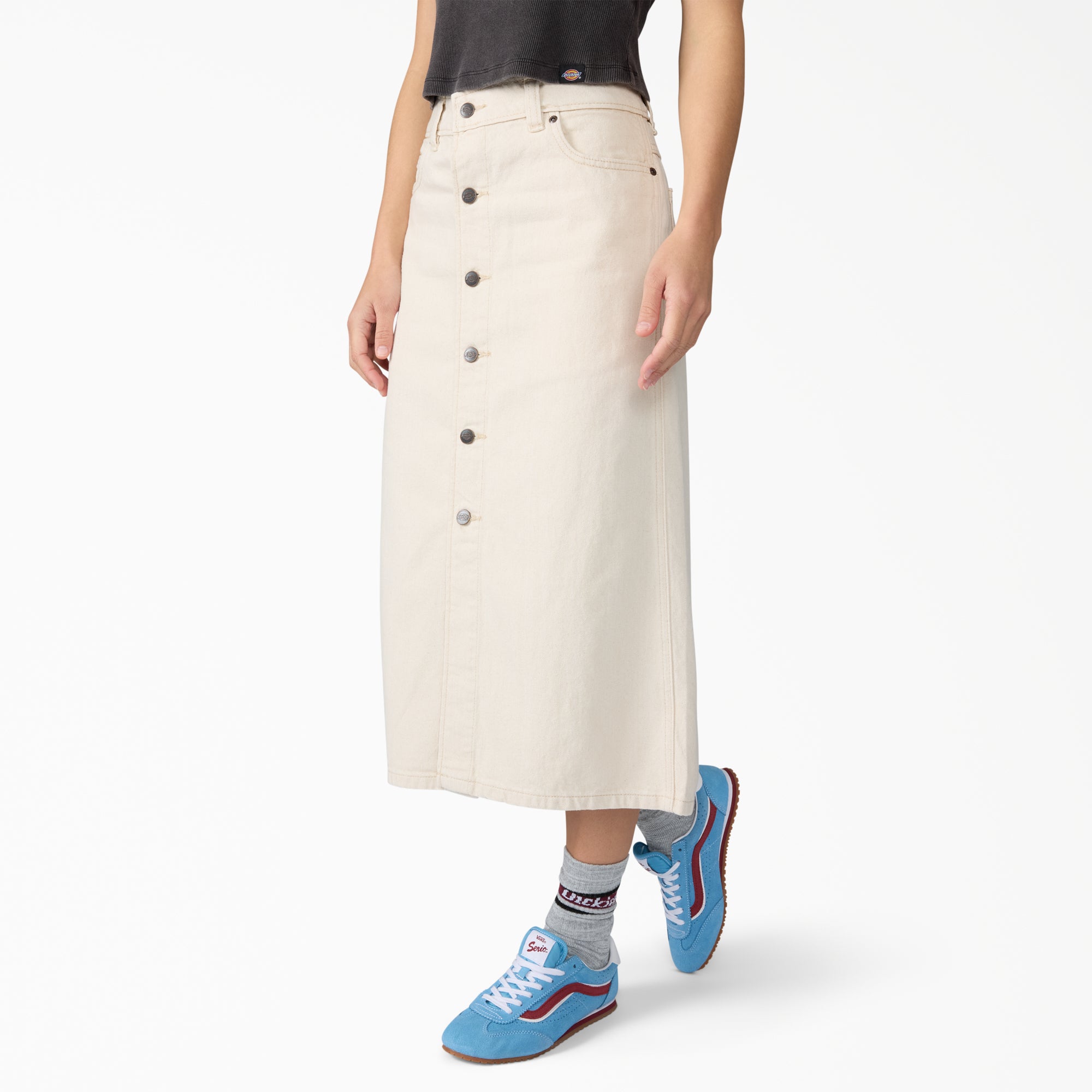 Women's Midi Denim Skirt