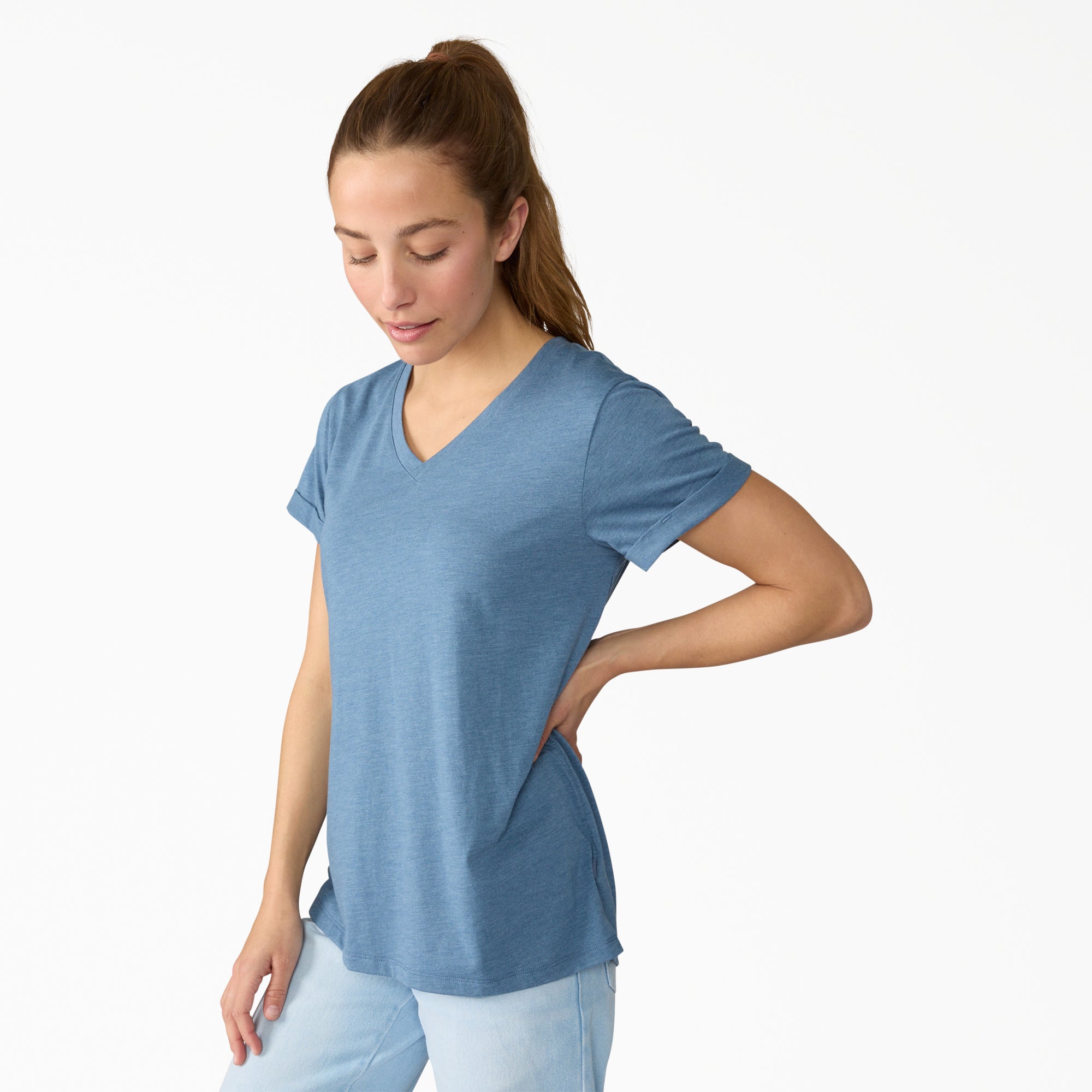Women's Cooling Performance Short Sleeve V-Neck T-Shirt
