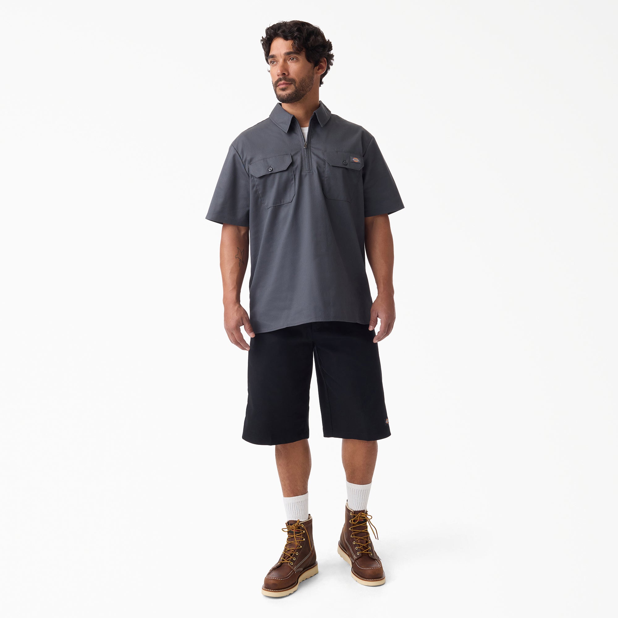 1/4 Zip Work Shirt