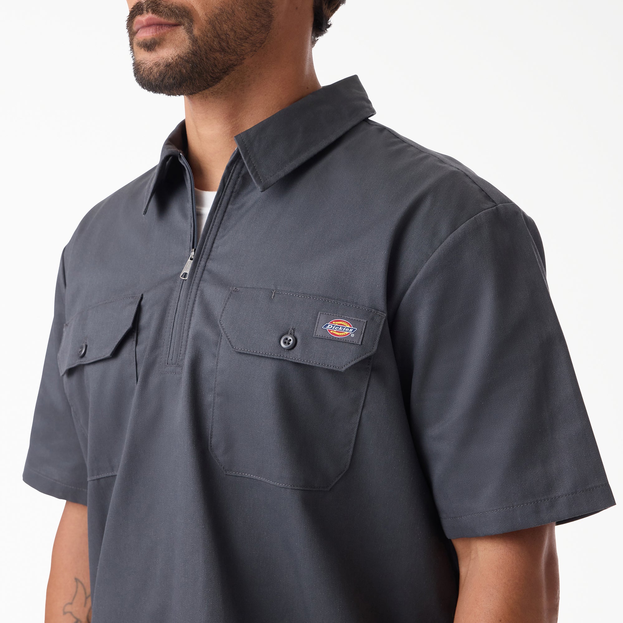 1/4 Zip Work Shirt
