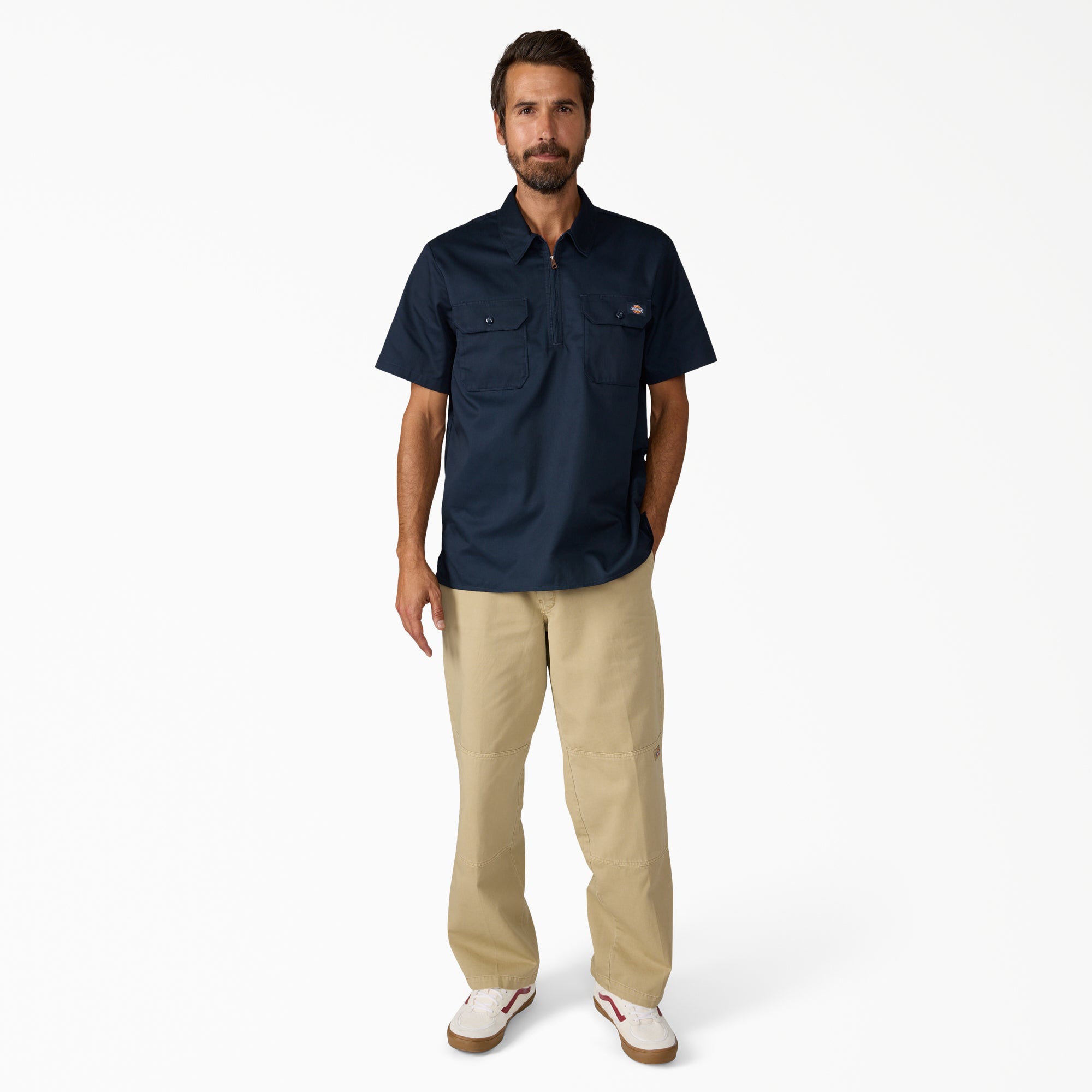 1/4 Zip Work Shirt