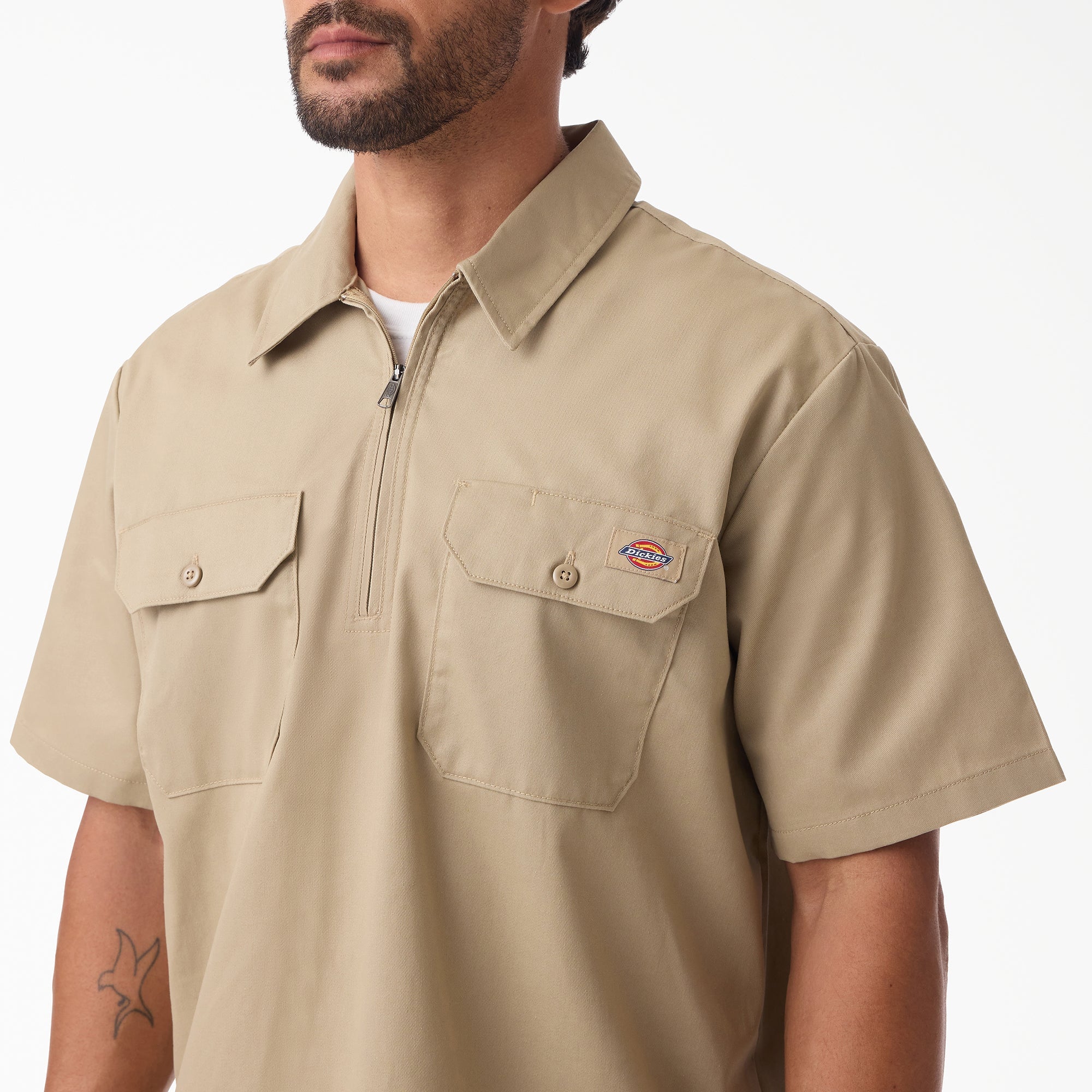 1/4 Zip Work Shirt