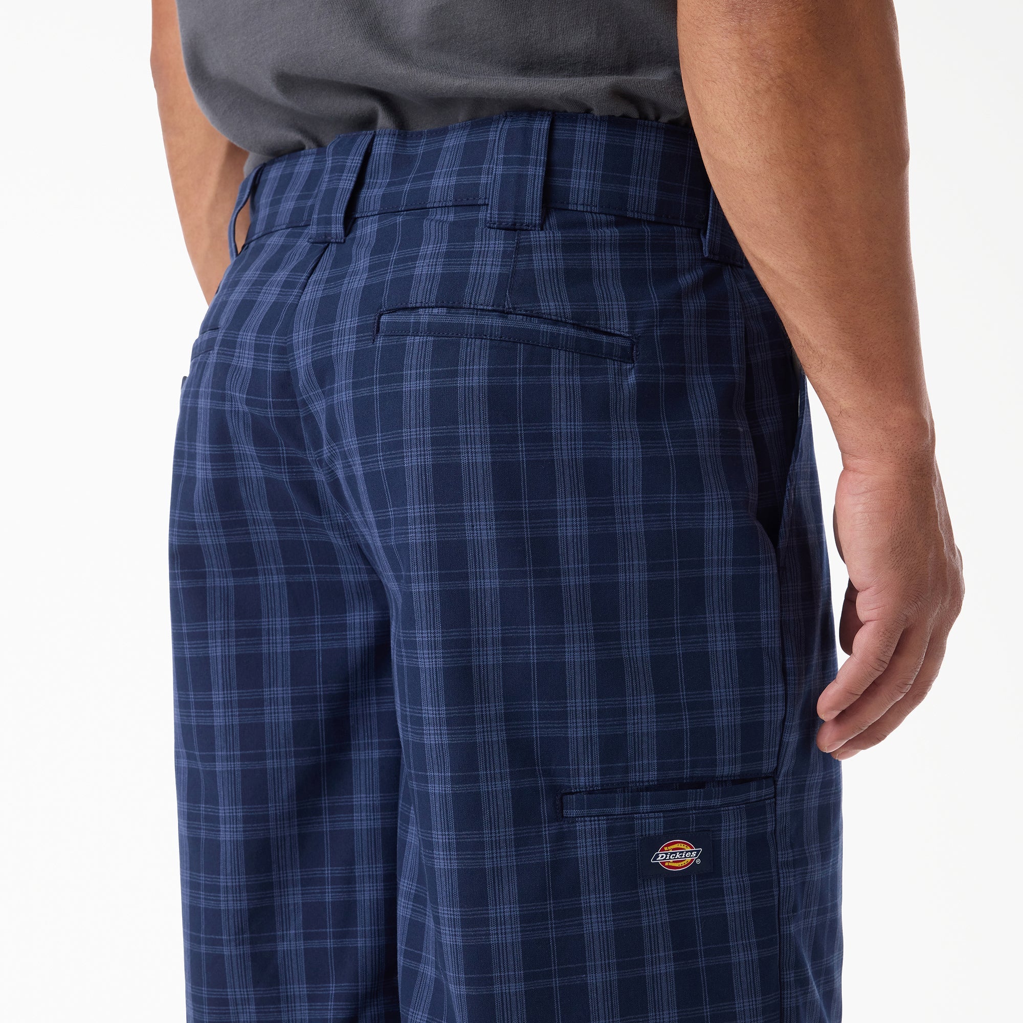 Plaid Work Shorts, 11"