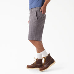 Plaid Work Shorts, 11"