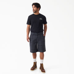 Plaid Work Shorts, 11"