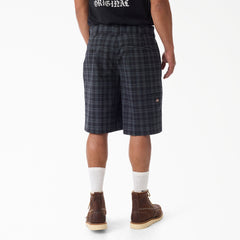 Plaid Work Shorts, 11"