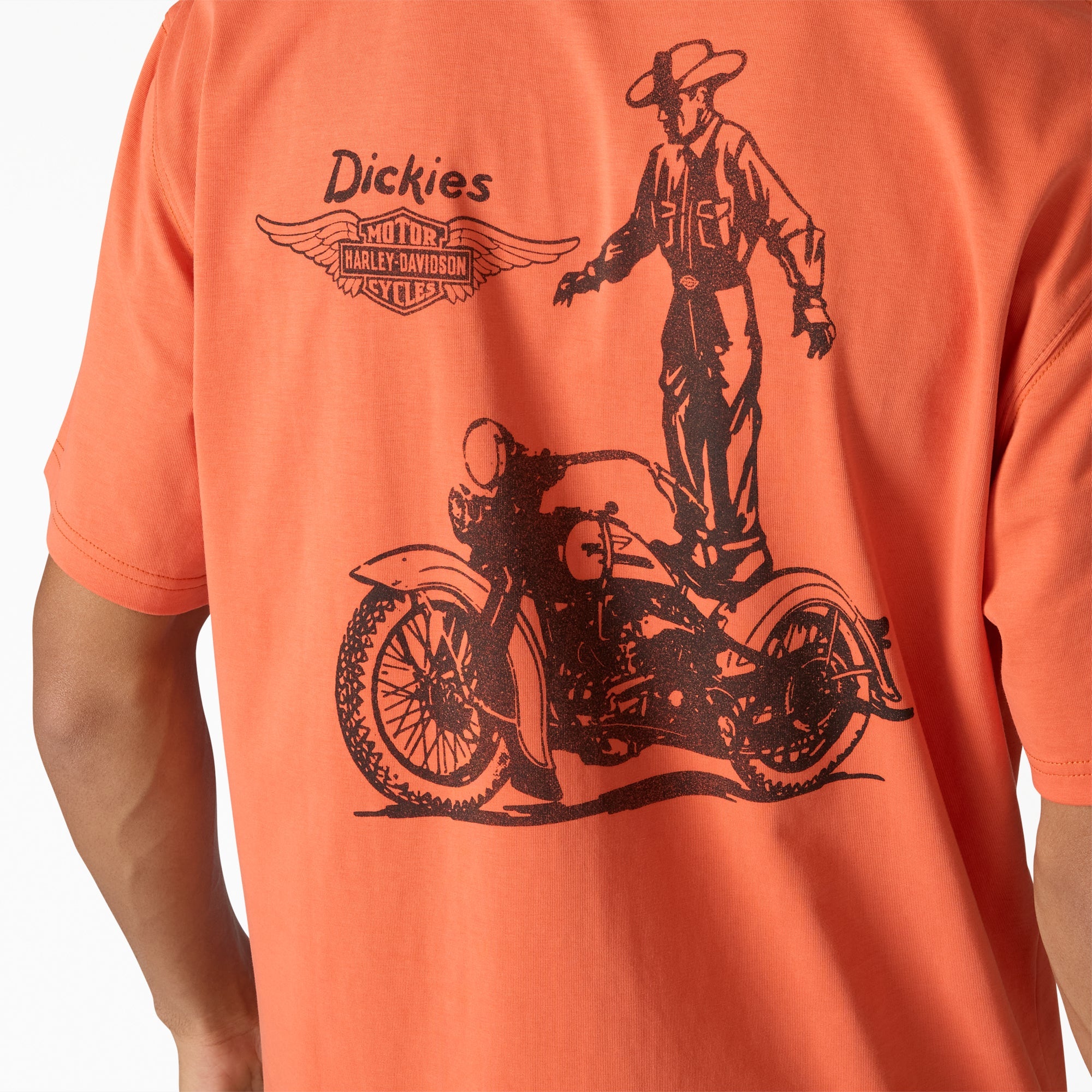Dickies x Harley-Davidson® Vintage Wash Cowboy Graphic T-Shirt