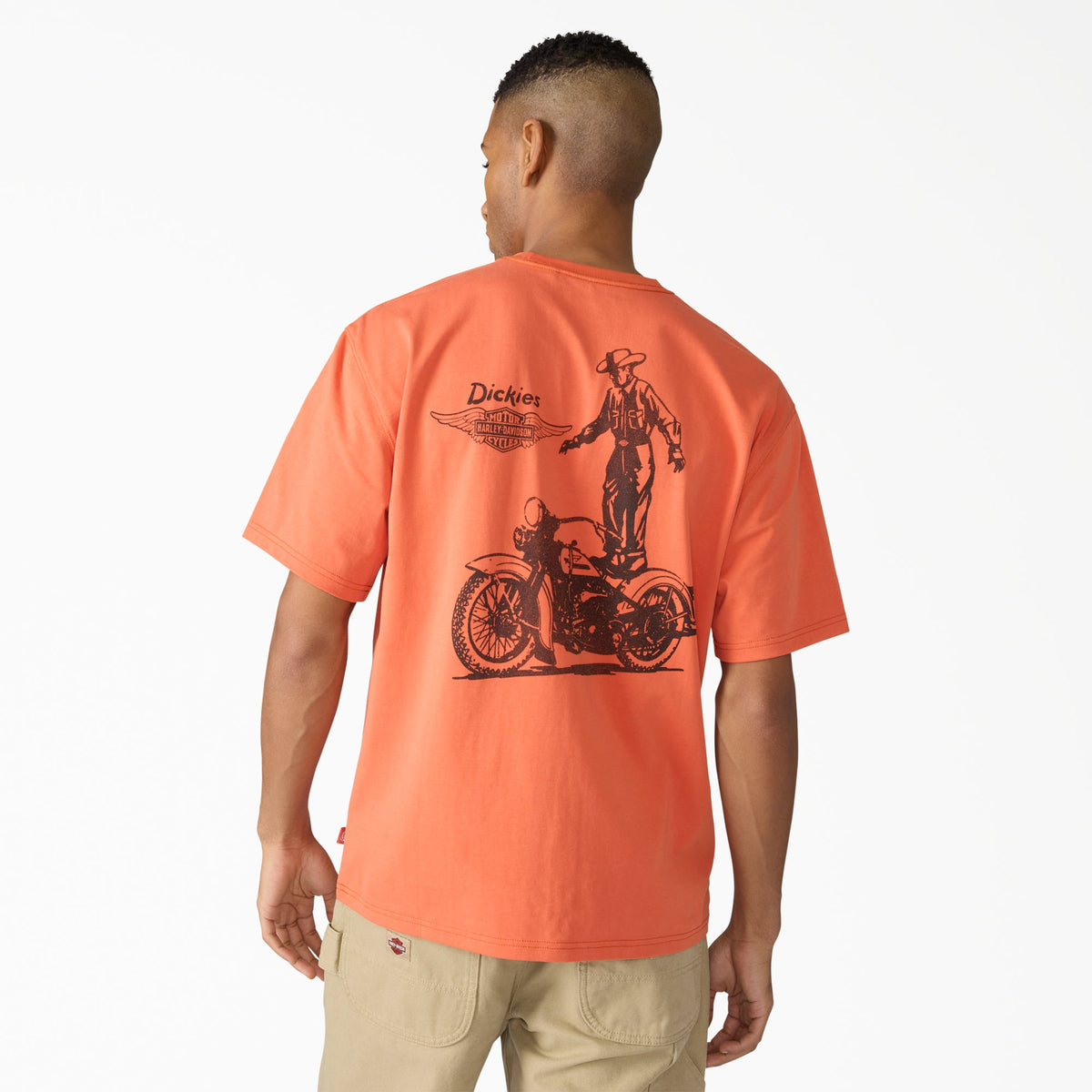 Dickies x Harley-Davidson® Vintage Wash Cowboy Graphic T-Shirt
