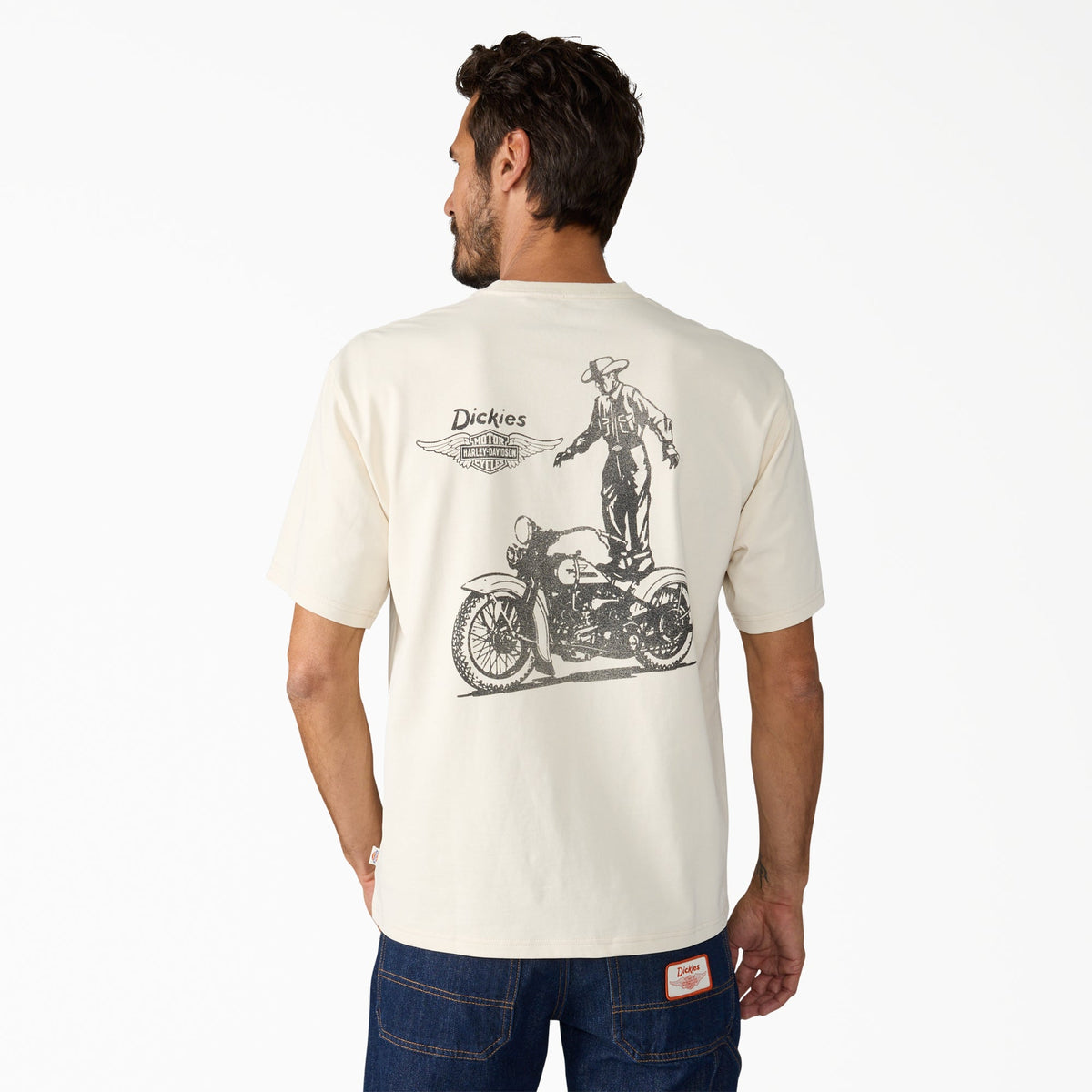 Dickies x Harley-Davidson® Vintage Wash Cowboy Graphic T-Shirt