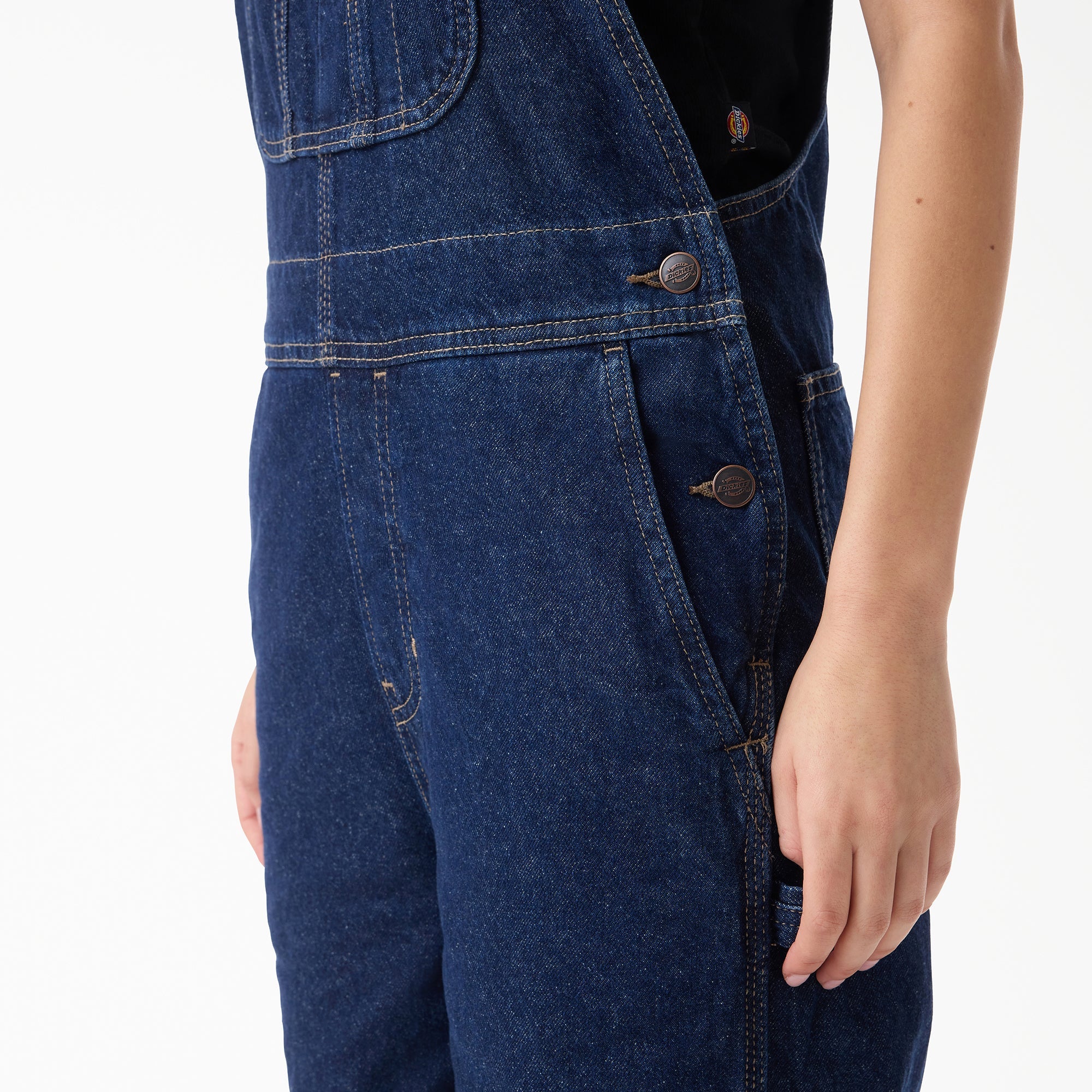 Women's Loose Denim Bib