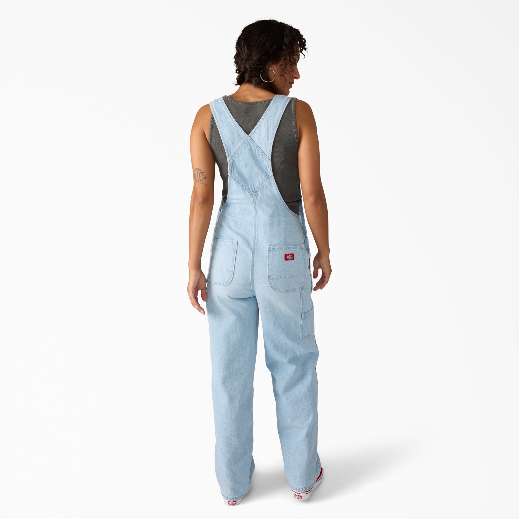Women's Loose Denim Bib