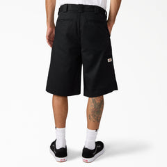 Hemp Twill Work Shorts, 13"