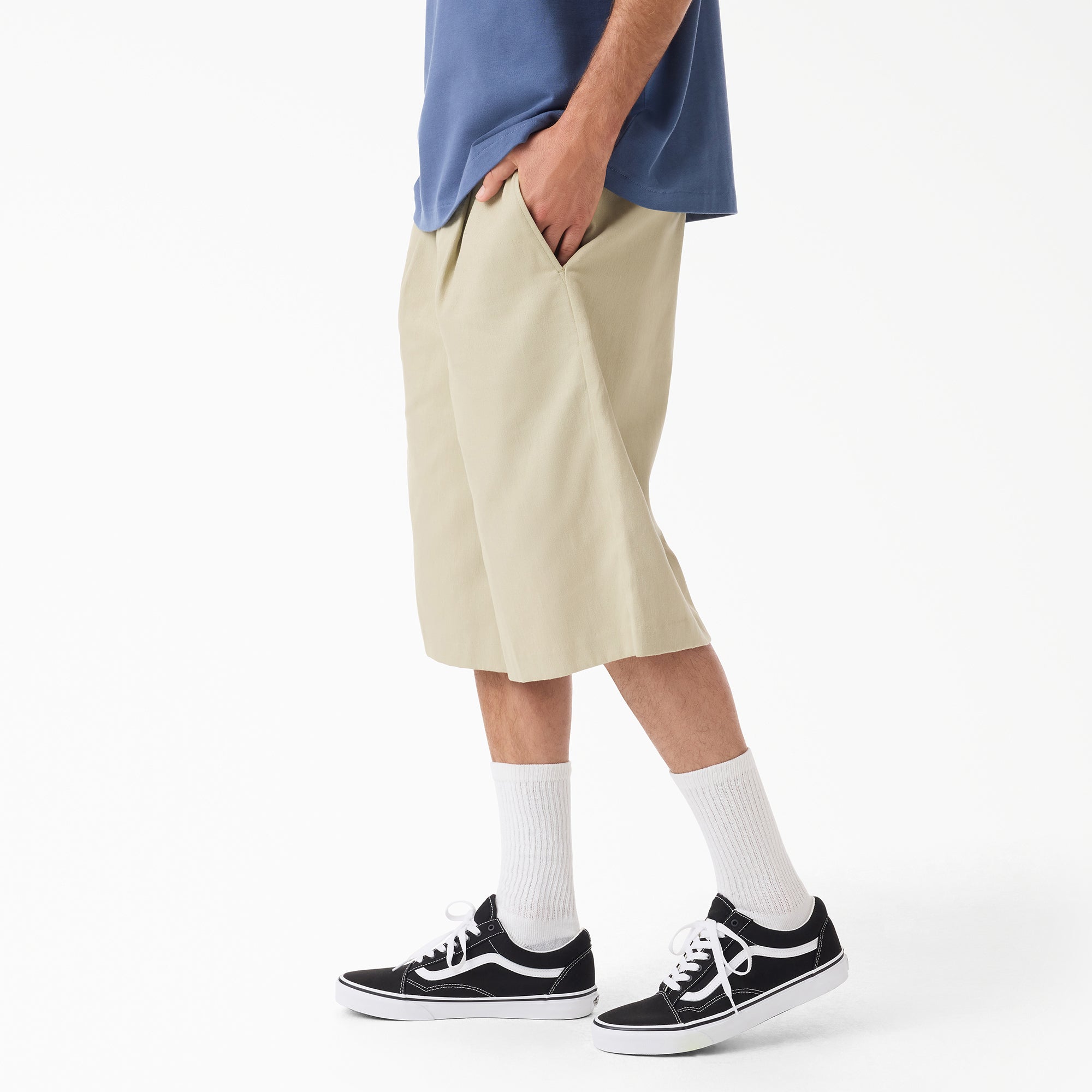 Hemp Twill Work Shorts, 13"