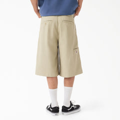 Hemp Twill Work Shorts, 13"