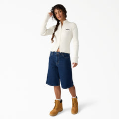 Women's 957 Loose Denim Shorts, 13"