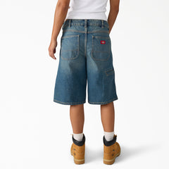 Women's 957 Loose Denim Shorts, 13"