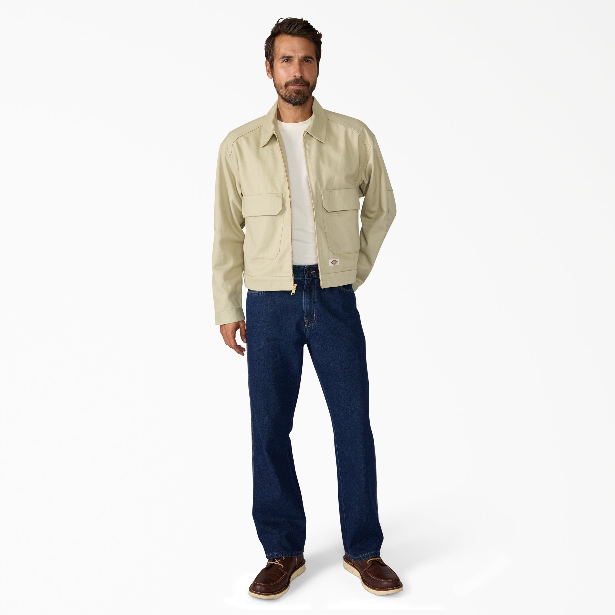 Hemp Twill Trucker Jacket