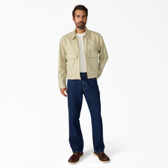 Hemp Twill Trucker Jacket