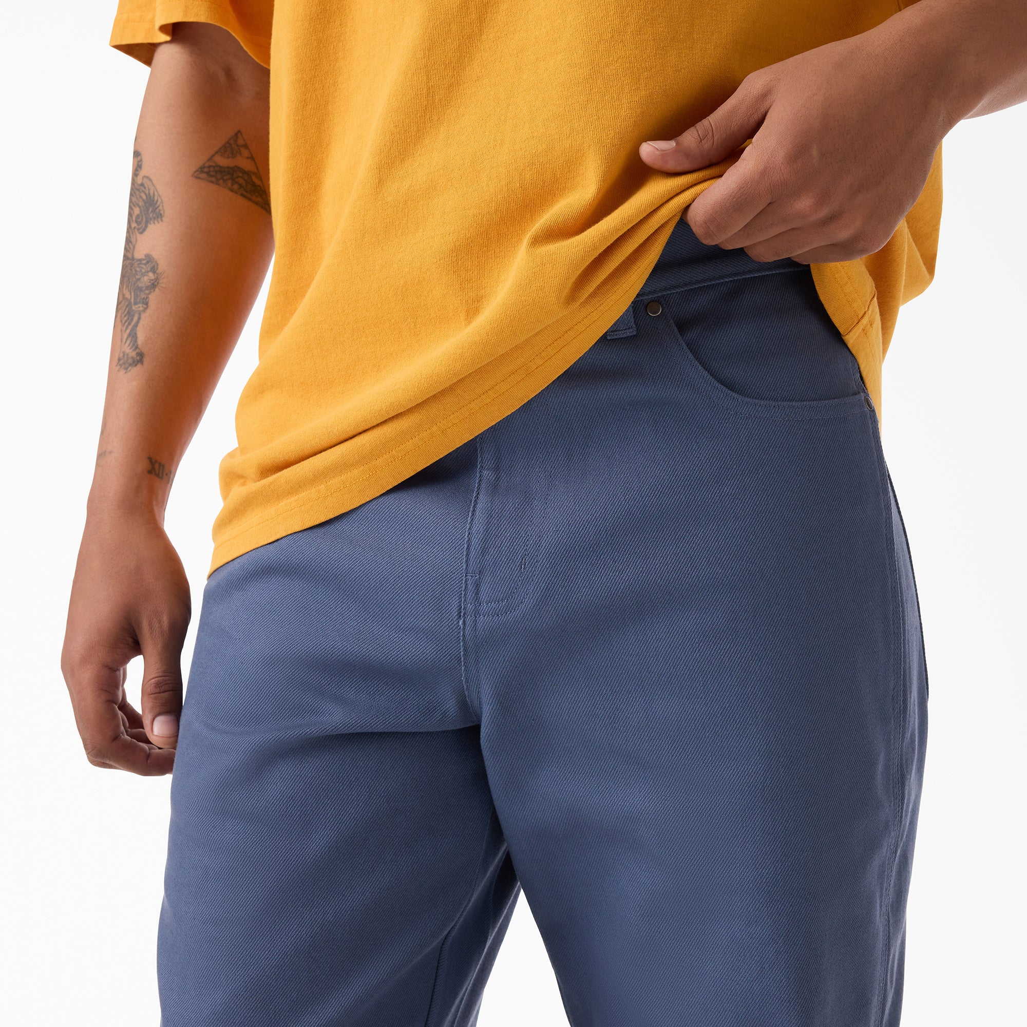 Wellsville Baggy Tapered Twill Pant