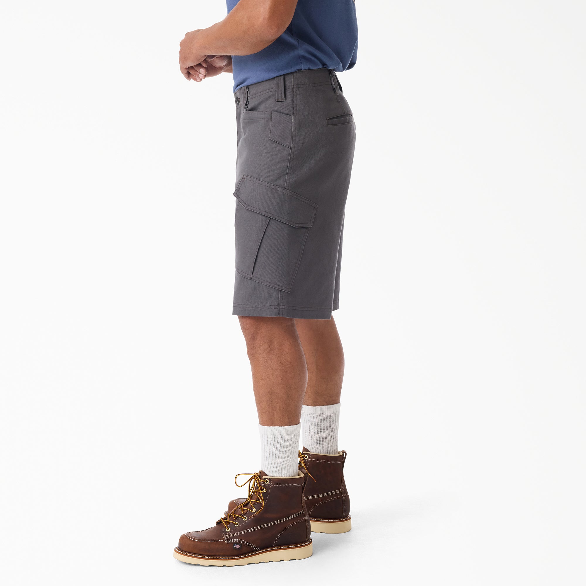 Tradebuilt Duck Canvas Cargo Shorts, 11"
