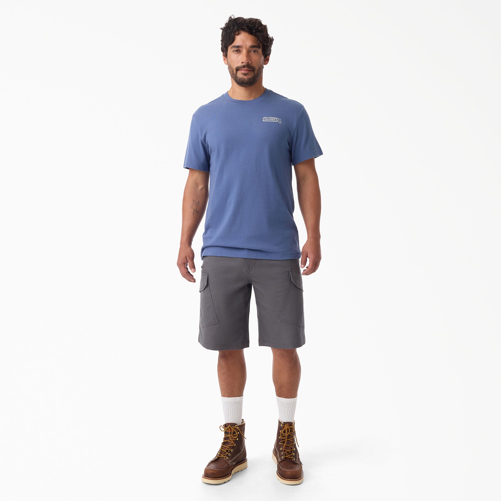 Tradebuilt Duck Canvas Cargo Shorts, 11"
