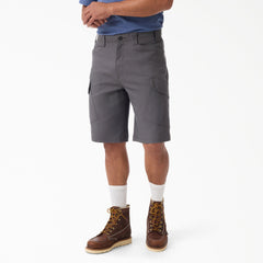 Tradebuilt Duck Canvas Cargo Shorts, 11"