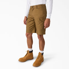 Tradebuilt Duck Canvas Cargo Shorts, 11"