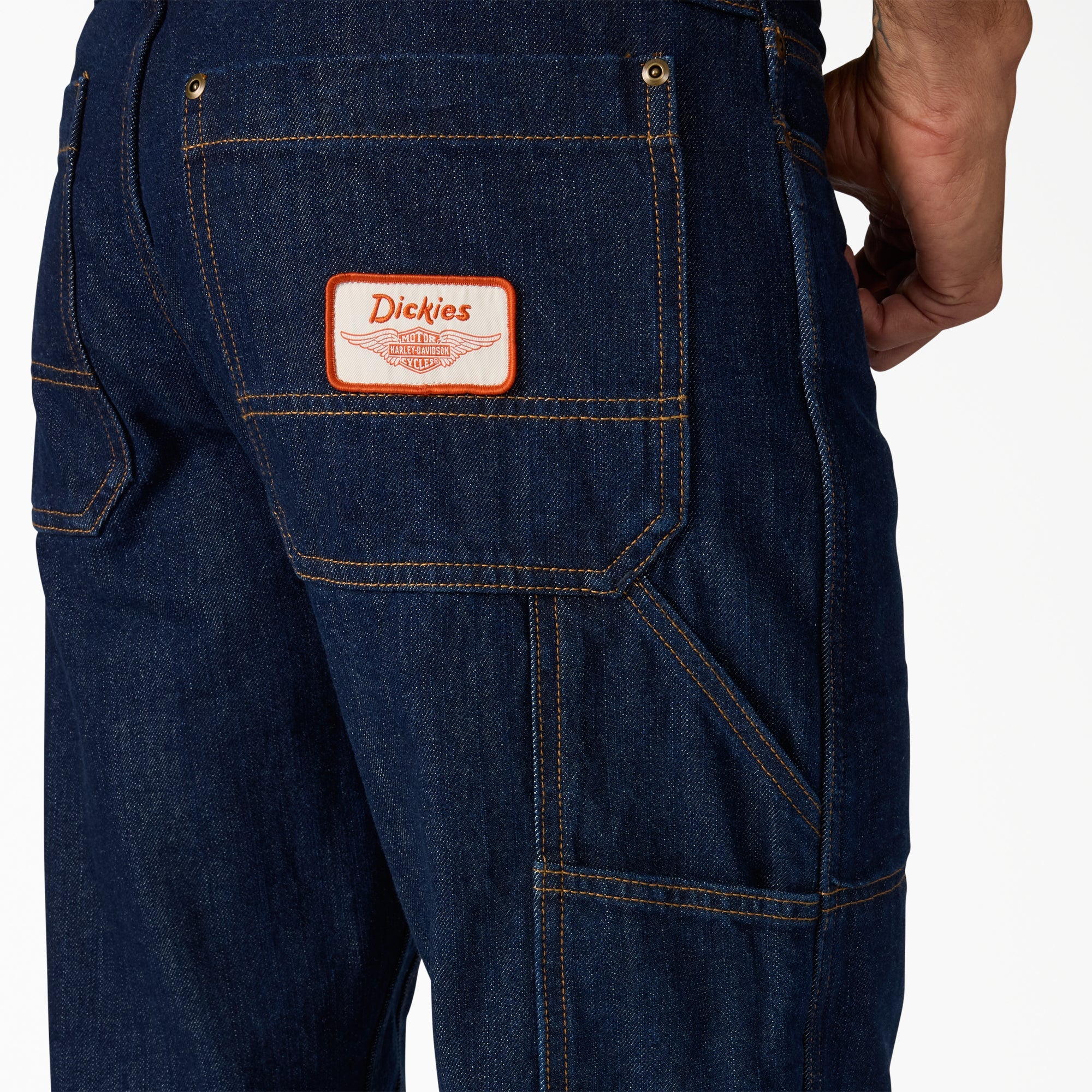Dickies x Harley-Davidson® Double Knee Denim Carpenter Pant