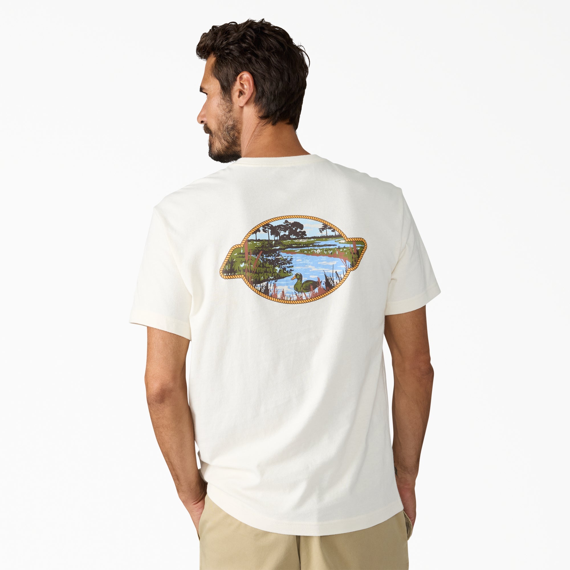 Wetlands Short Sleeve Graphic T-Shirt
