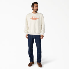 Dickies x Harley-Davidson® Boxy Fit Embroidered Crewneck Sweatshirt