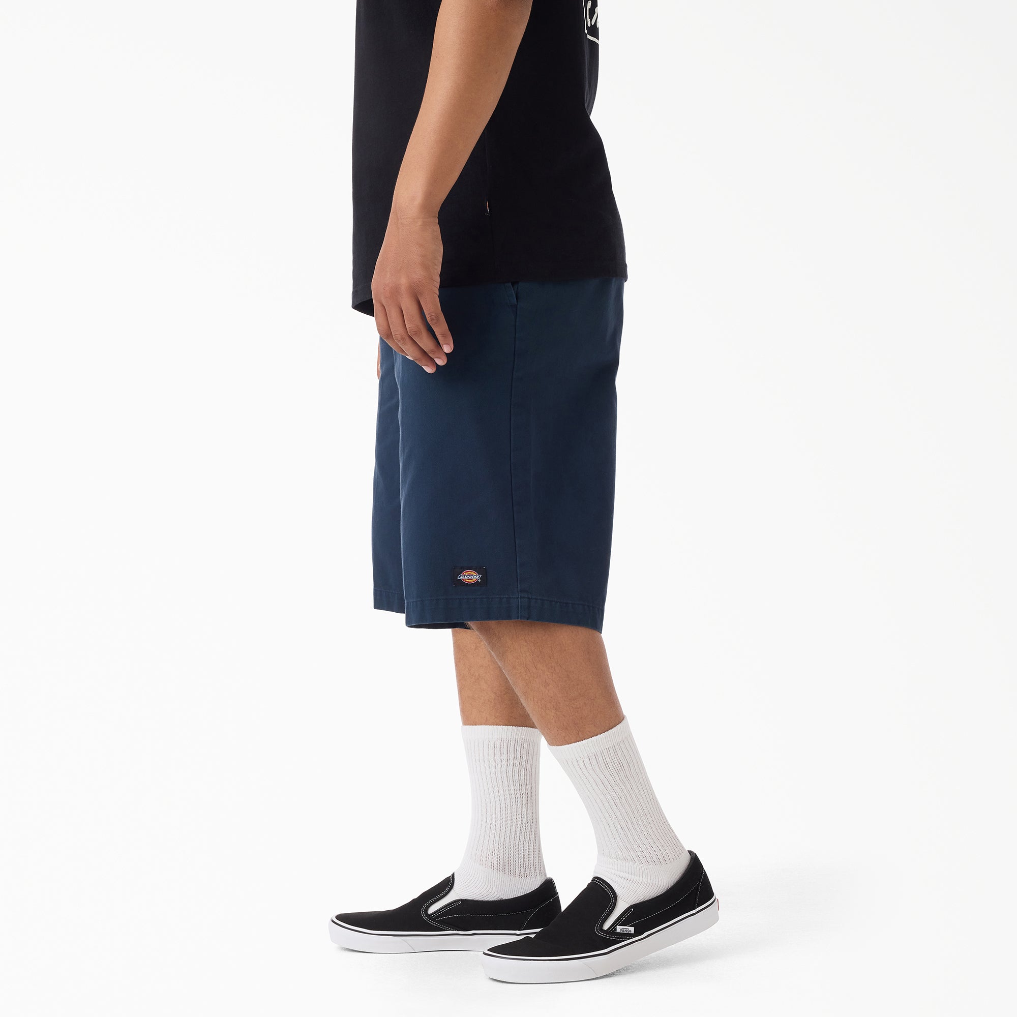 Worn In Loose Work Shorts, 13"