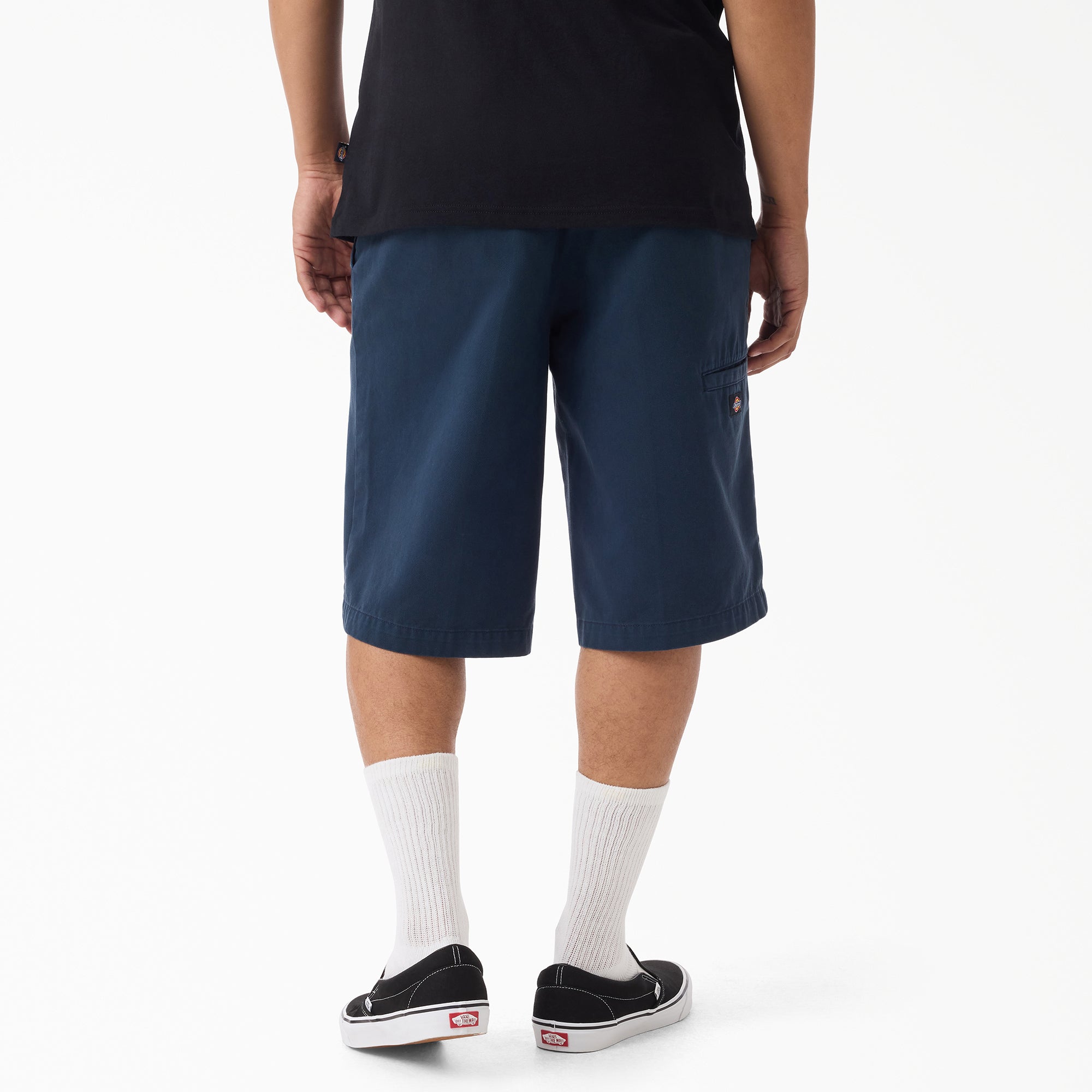 Worn In Loose Work Shorts, 13"