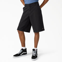 Worn In Loose Work Shorts, 13"